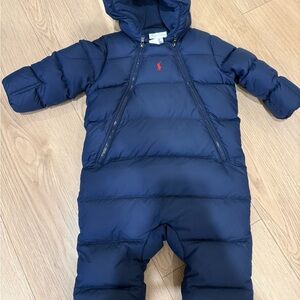 Ralph Lauren Dark Blue Infant Snowsuit